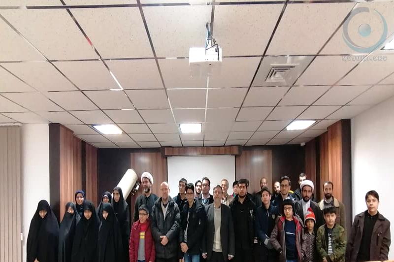گزارش تصویری یکصد و هفتاد و دومین باشگاه نجوم قم .