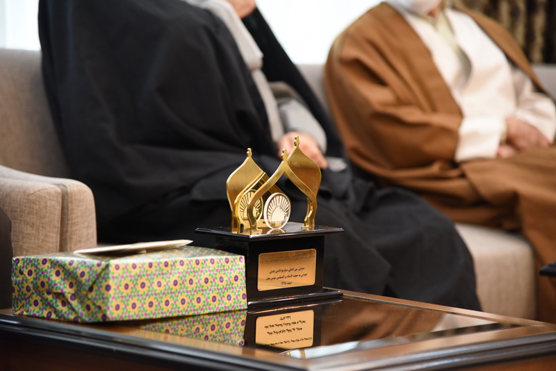 گزارش تصویری اهدای دوازدهمین جایزه علمی ،ترویجی حضرت عبدالعظیم (ع)