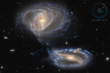 عکس «تلسکوپ فضایی هابل» از یک رقص کهکشانی!