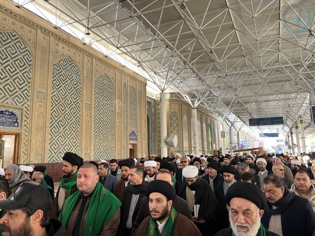 مراسم تشیع در كربلای معلی