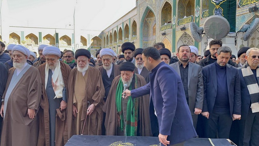 مراسم در نجف اشرف