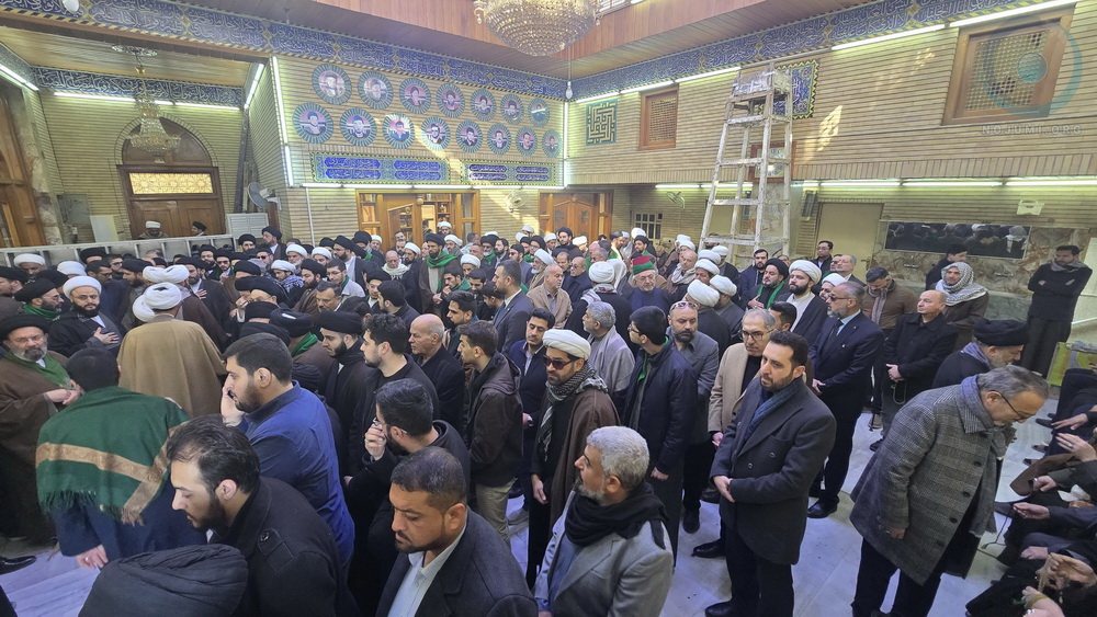 مراسم در نجف اشرف