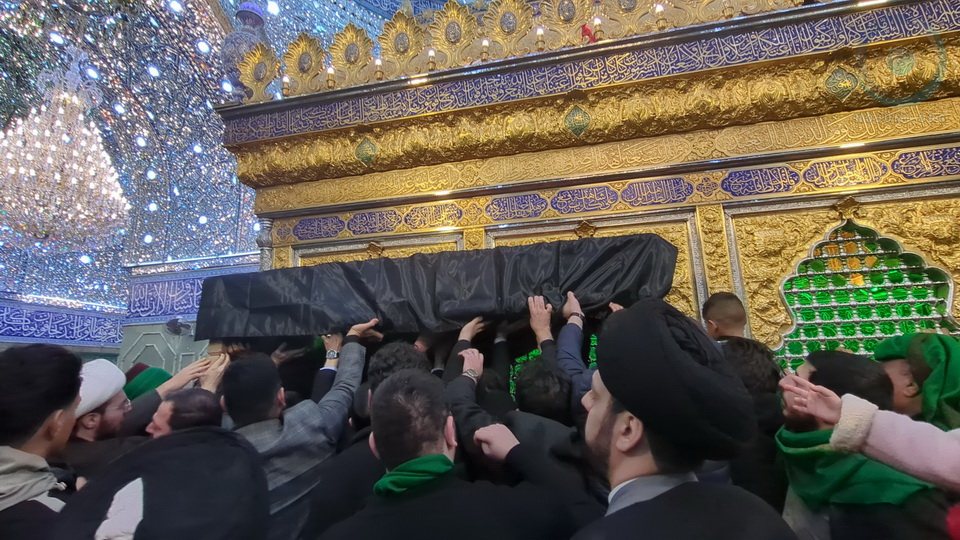 مراسم در نجف اشرف