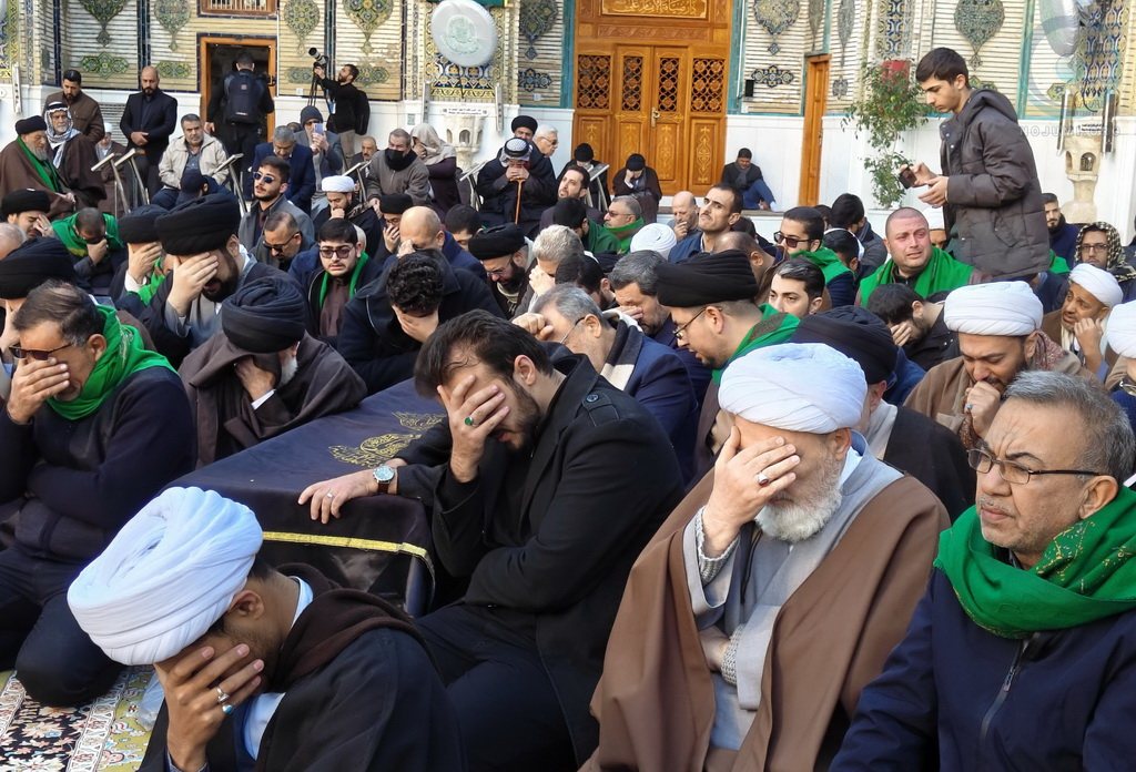 مراسم در نجف اشرف