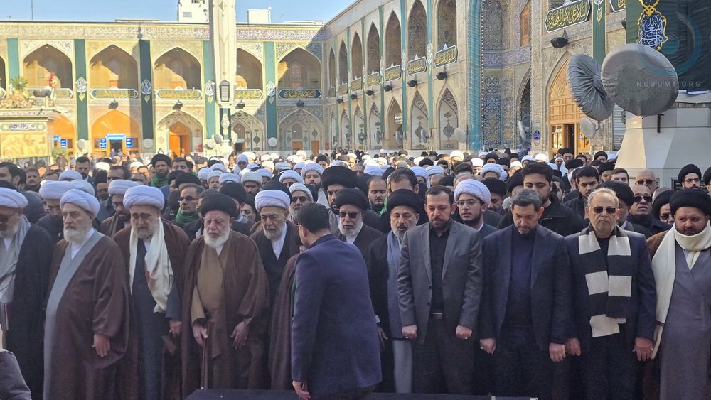 مراسم تشیع در كربلای معلی