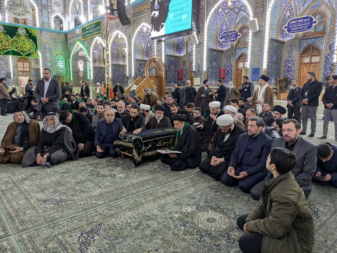 مراسم تشیع در كربلای معلی