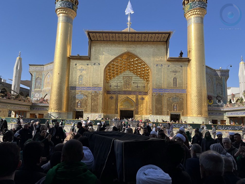 مراسم در نجف اشرف