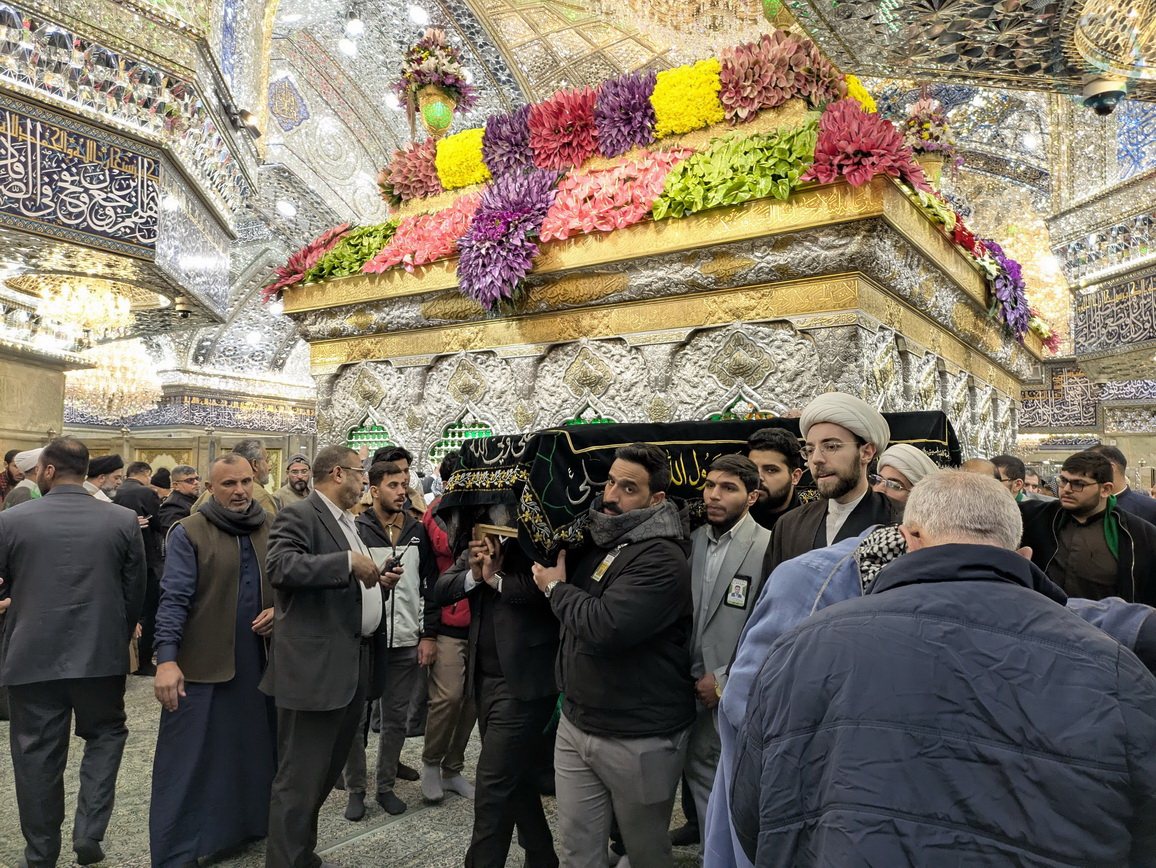 مراسم تشیع در كربلای معلی