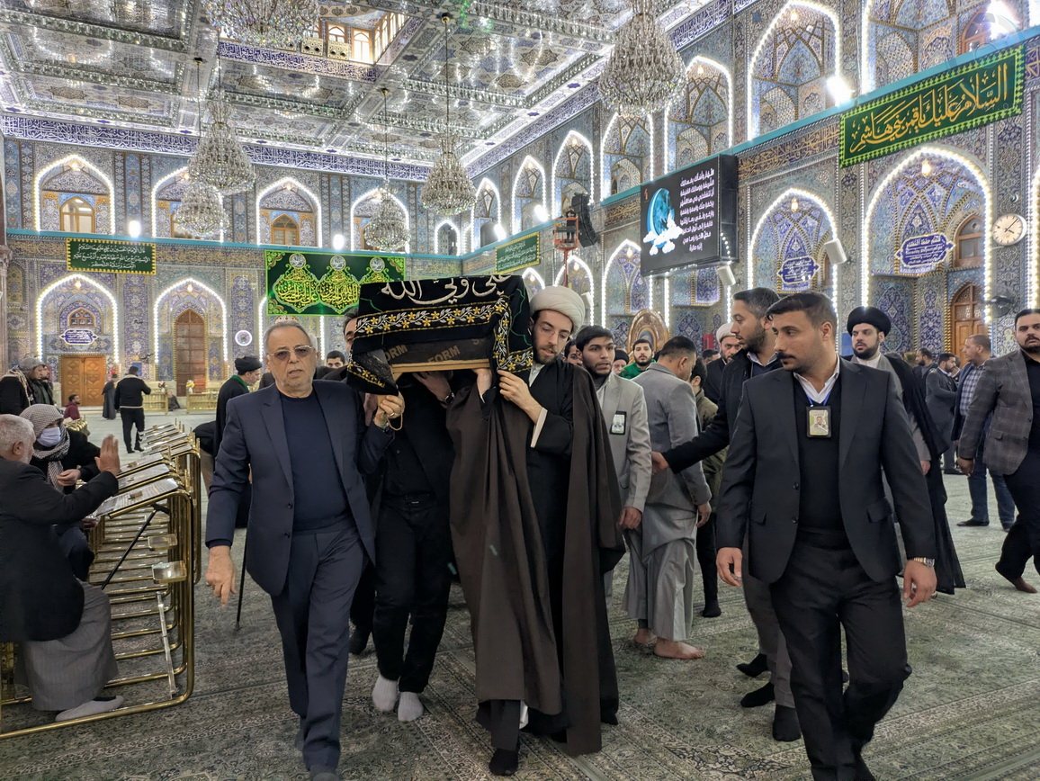 مراسم تشیع در كربلای معلی