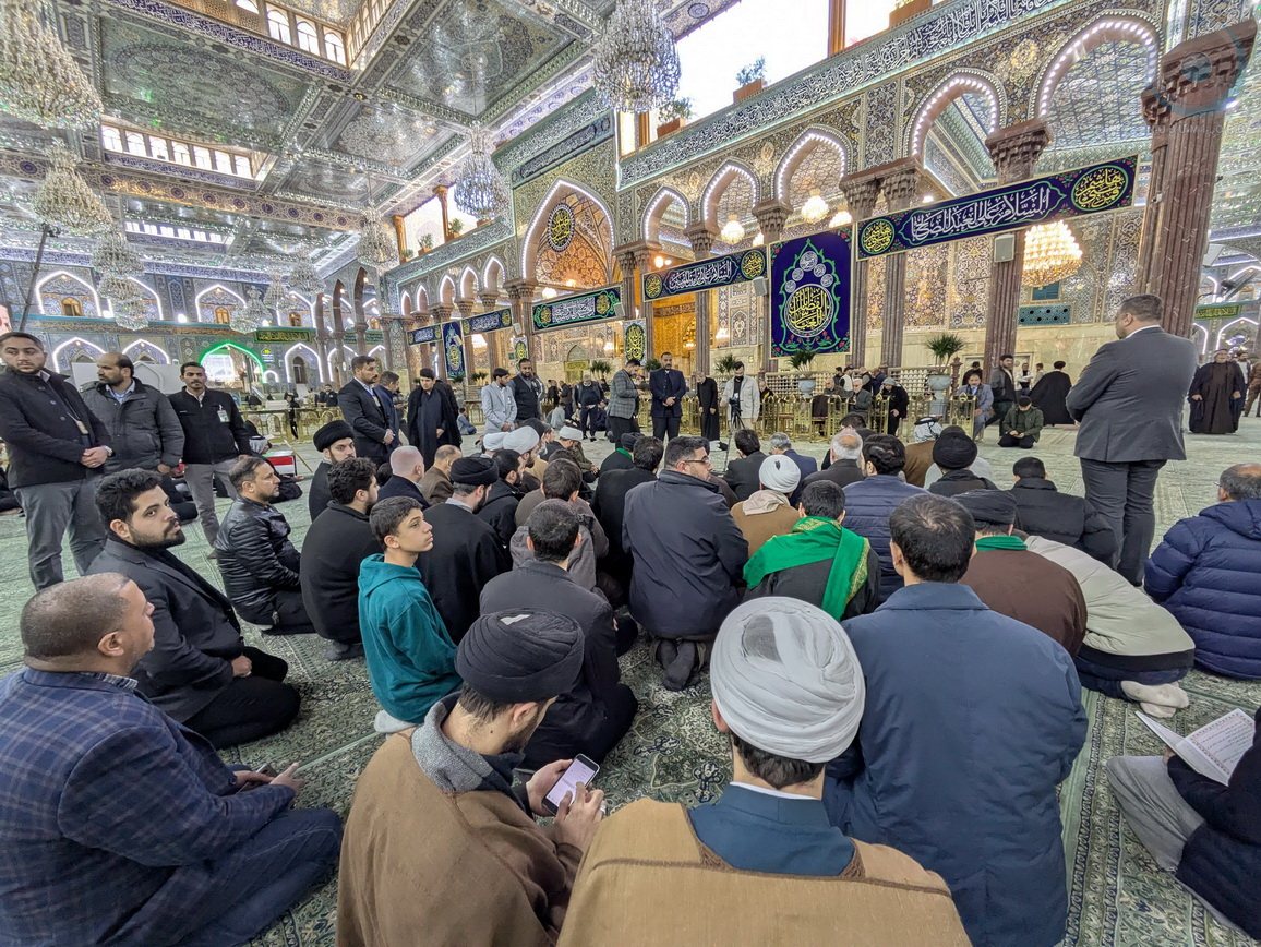 مراسم تشیع در كربلای معلی