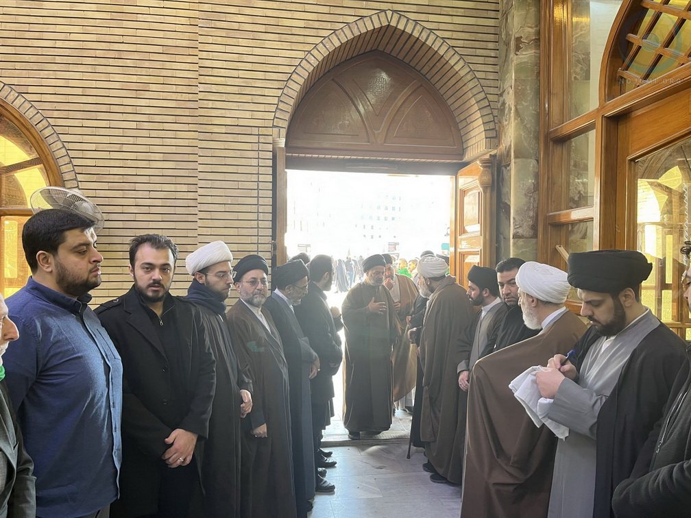 مراسم در نجف اشرف