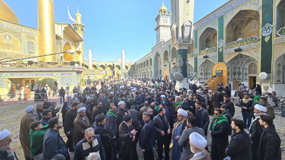 مراسم در نجف اشرف