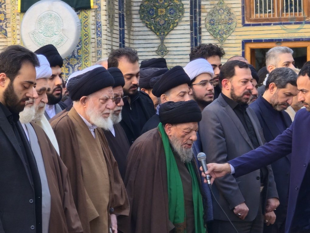 مراسم در نجف اشرف